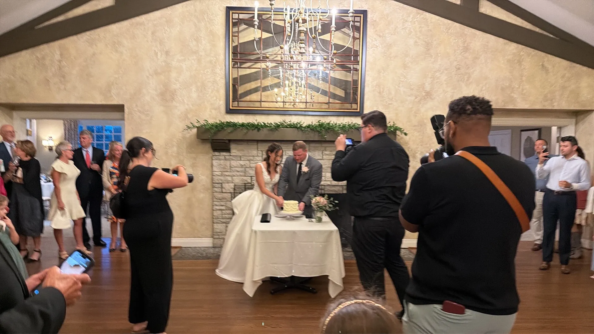 Memories captured from the magical night we said 'I do' photo 48